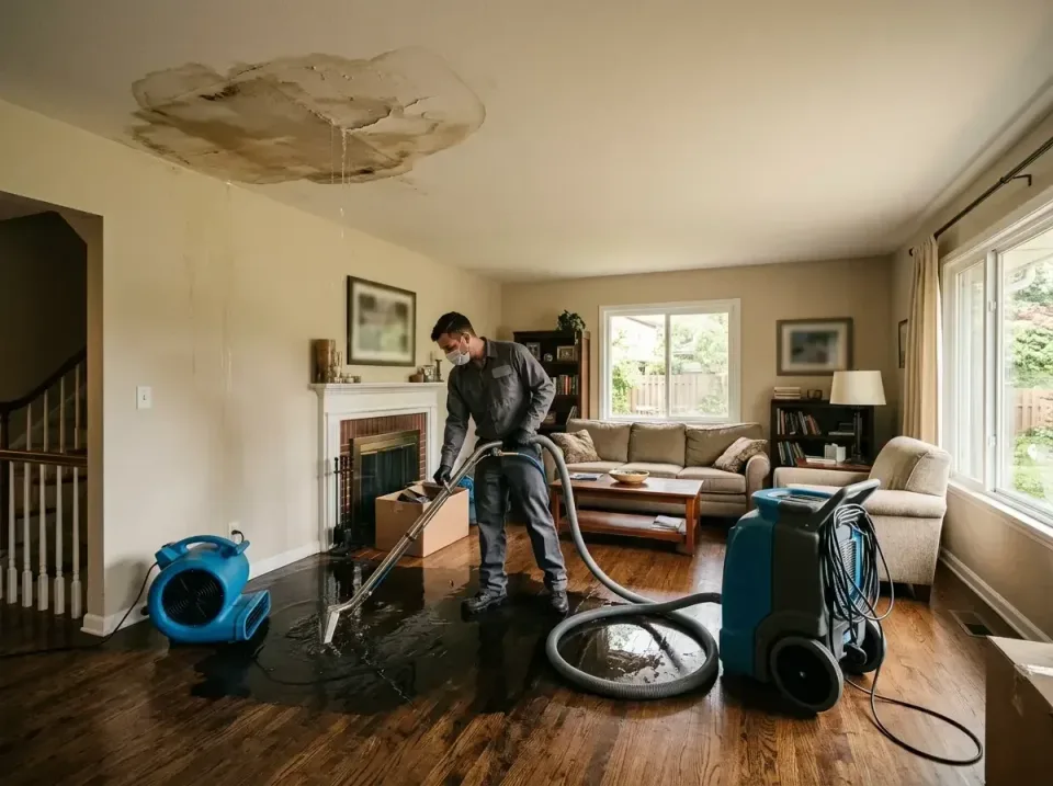 attic-pipe-burst-ceiling-drip-008 — frequently asked questions, Water Damage Restoration & Carpet Care in Friday Harbor, WA